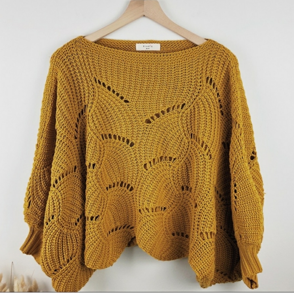 Anthropologie Elodie knitted doleman sweater